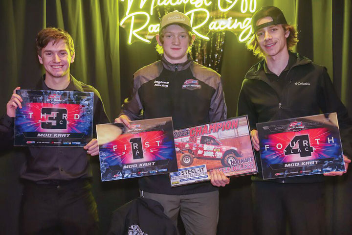 Inglese wins AMSOIL Mod Kart division | News, Sports, Jobs - The Daily News